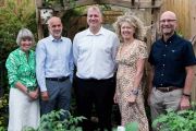 Bridget McIntyre, Julian Herbert, Mark Haddock, Caroline Notcutt and Nick Burrows